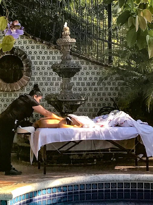 Relaxing massage